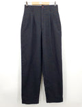 Farmariteollisuus Oy, black sparkly pants from the 80s, size 34