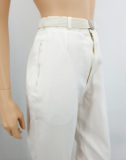 Tuomiss, off-white ski pants from the 80s-90s, waist 76cm, size 38