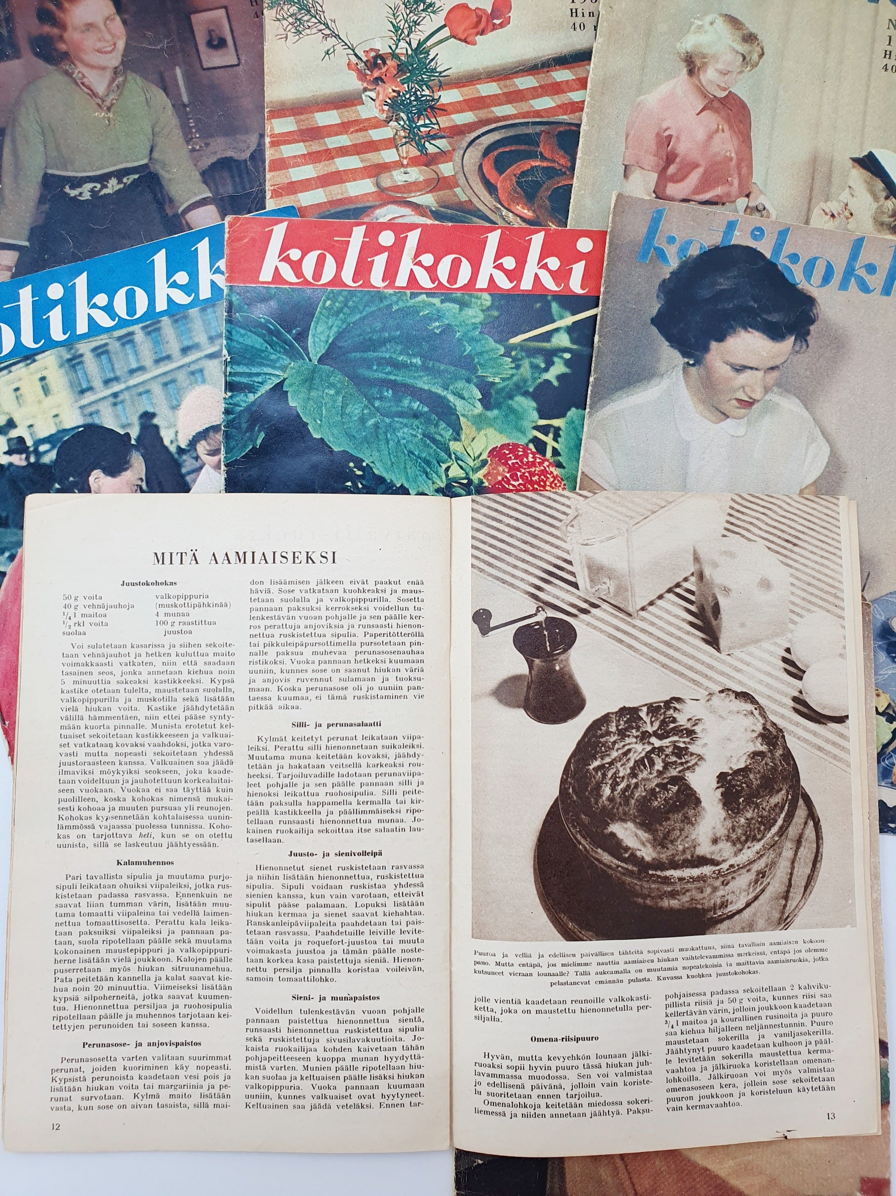 Kotikokki magazines from 1953 | 8 issues
