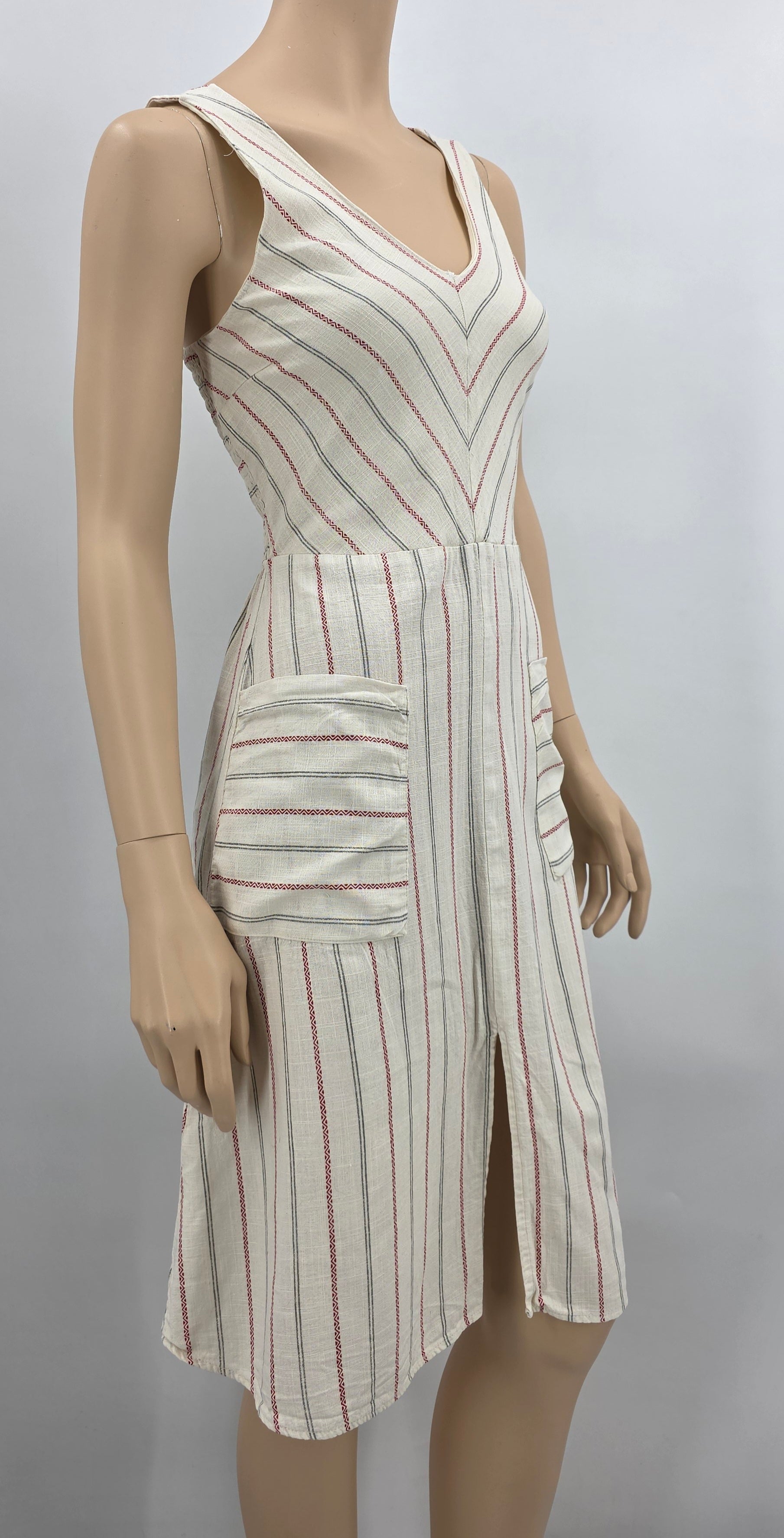 Monteau, secondhand sleeveless dress from the 2000s, size 34-36
