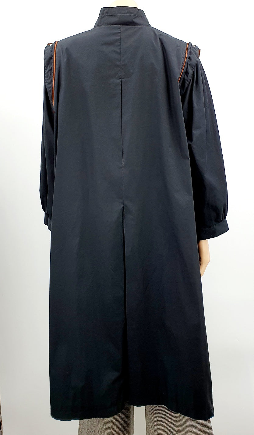 Women's A-line trench coat from the 70s-80s, size 36-42