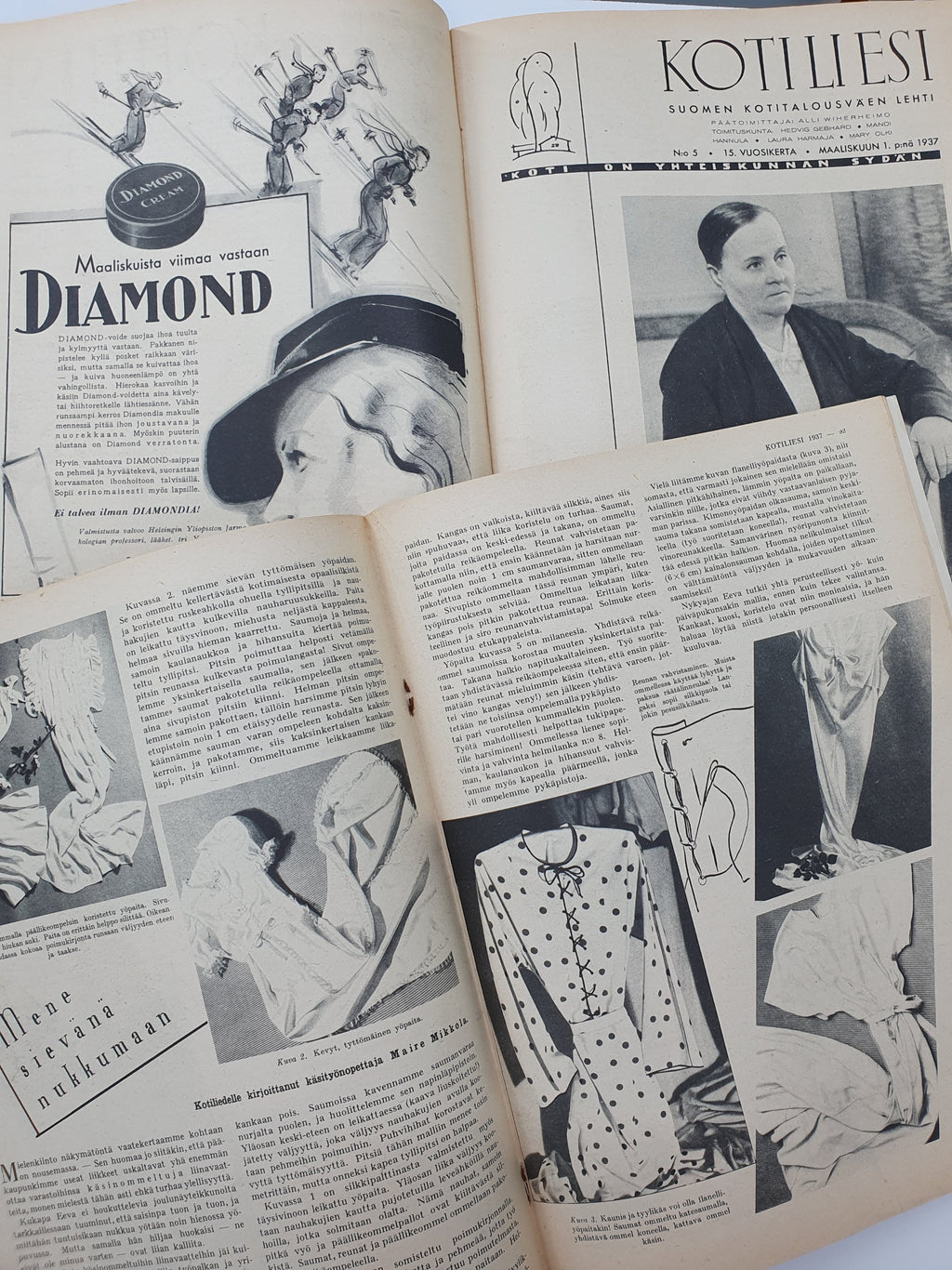 Kotiliesi magazines | 1937 | Several issues