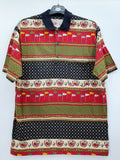 Golf-themed men's polo shirt from the 90s, size S
