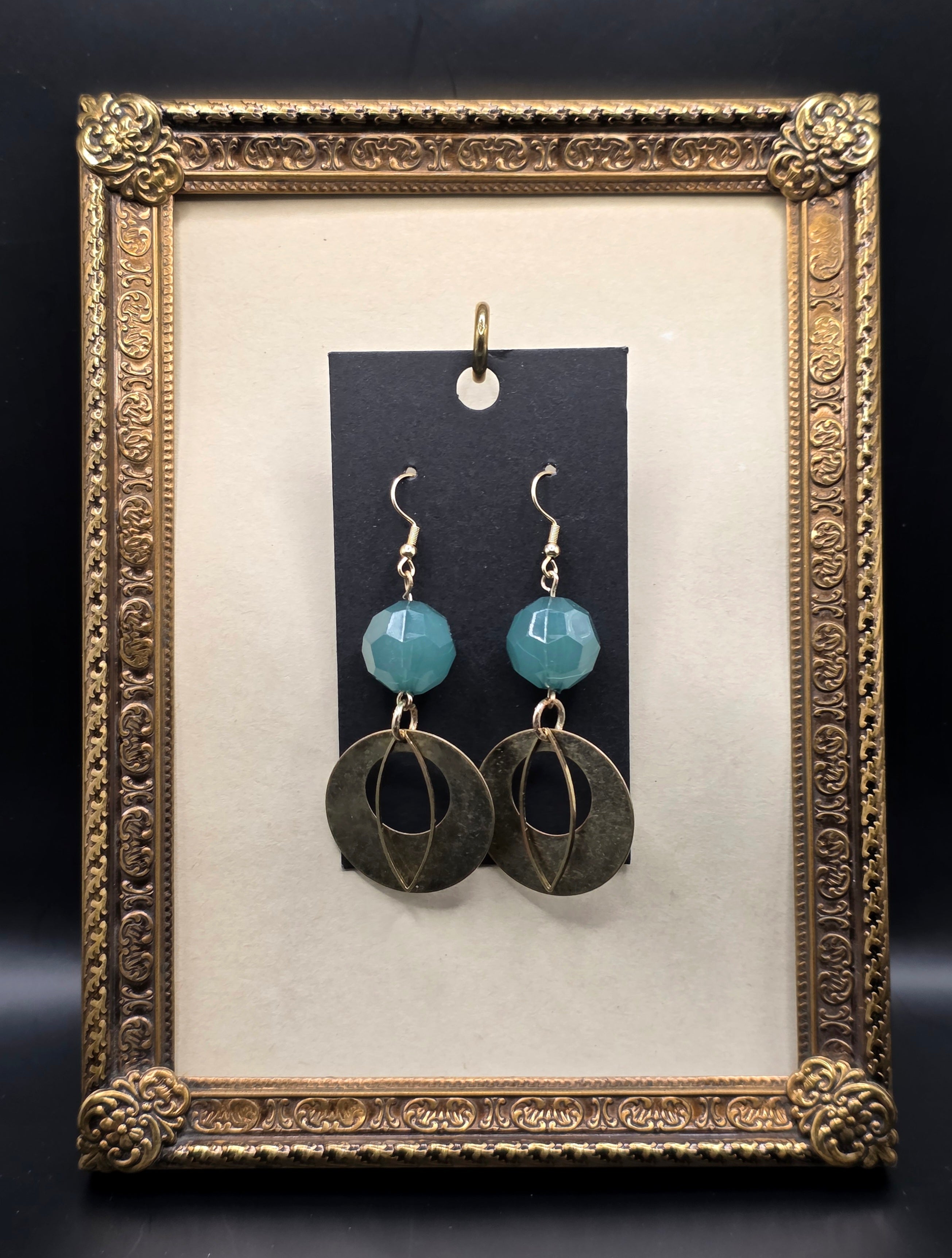 UpCycled by Pivis, Sunny, recycled earrings, no.8