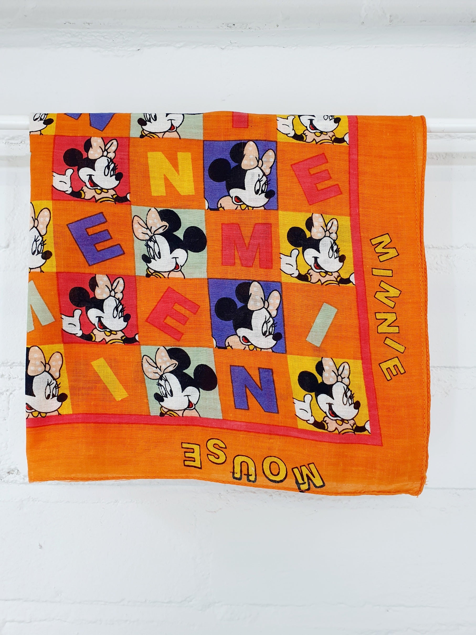 Minnie Mouse scarf, secondhand