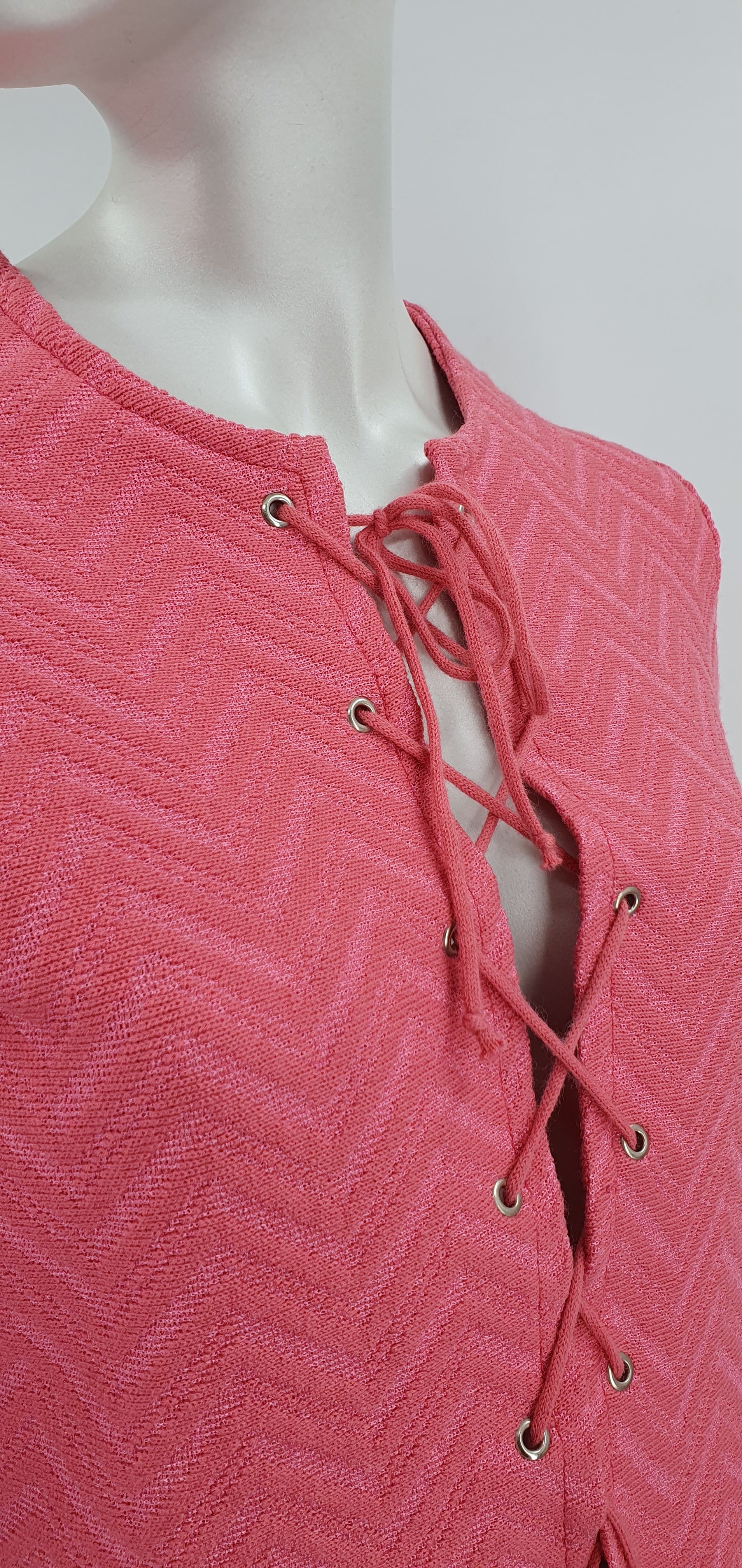 Pink vintage maxidress from the 60s-70s, size 36-38