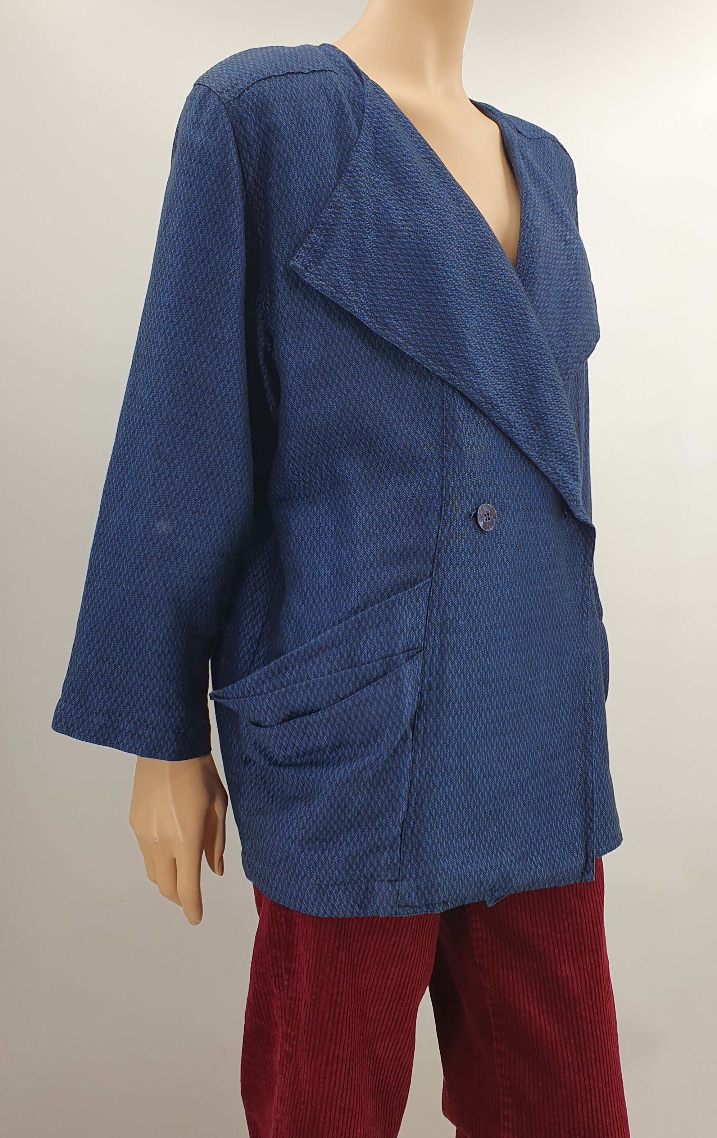 Pentik, Irja Leimu, cotton-linen jacket from the 90s, size 40-42