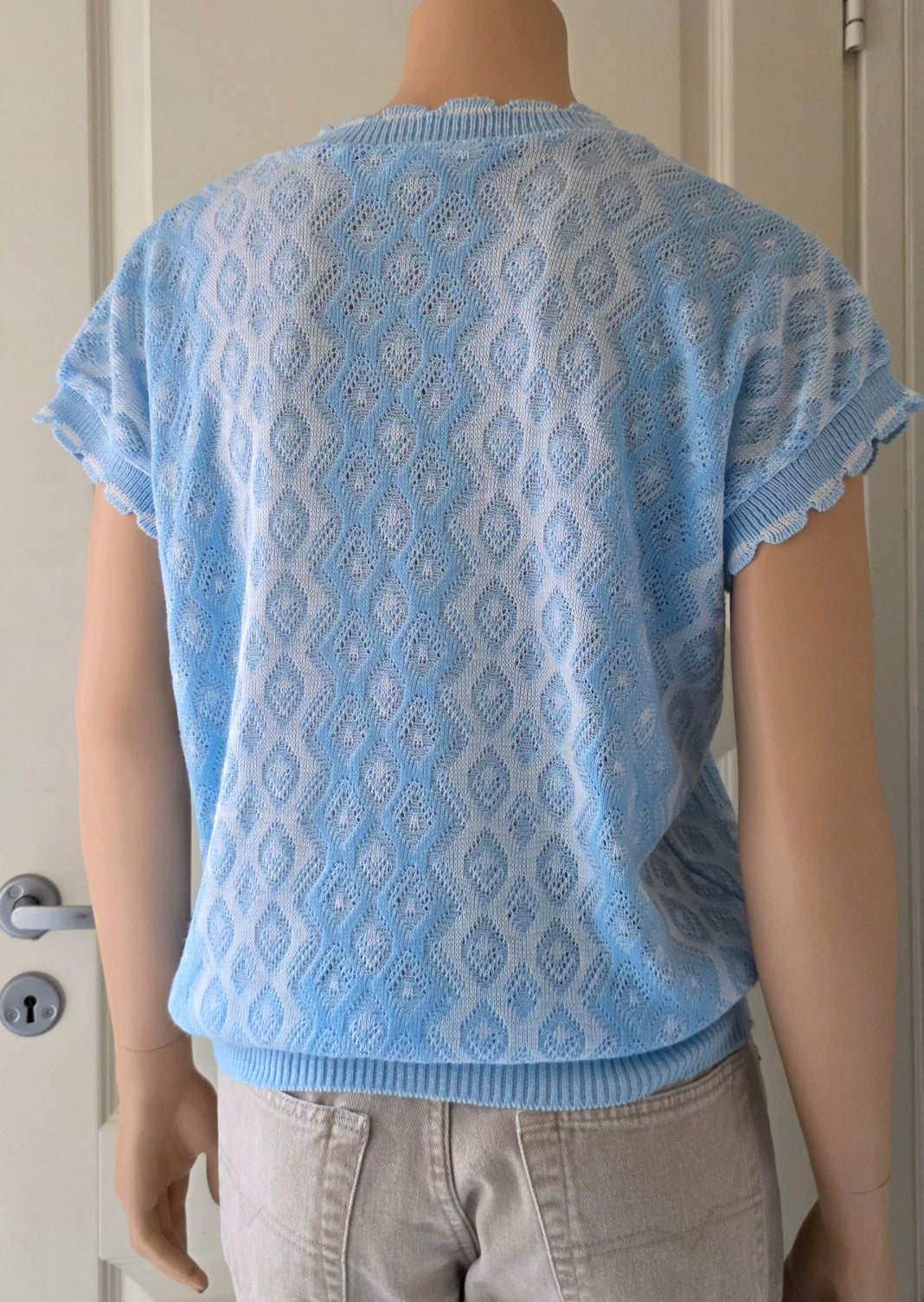 Capers, English retro sweater from the 80s, size 36-38