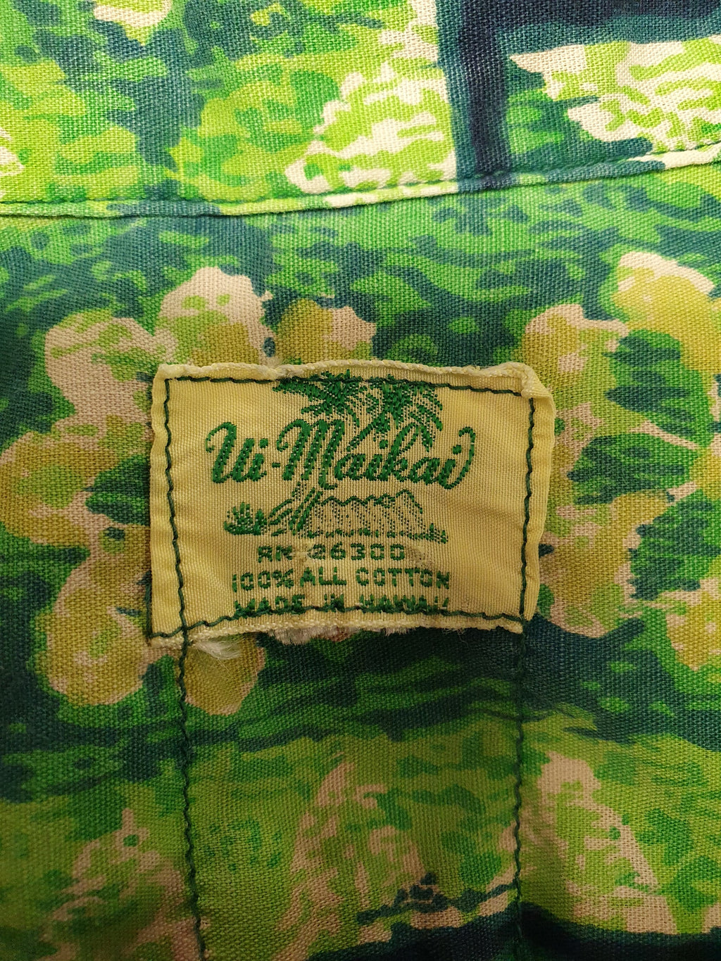 Ui-Maikai, aito vintage Hawaiipaita 1960-luvulta | Koko S-M