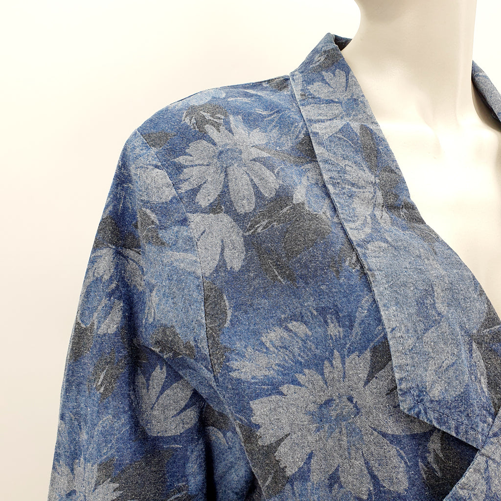 Weekend, denim blue blazer from the 80s-90s, size 38-40