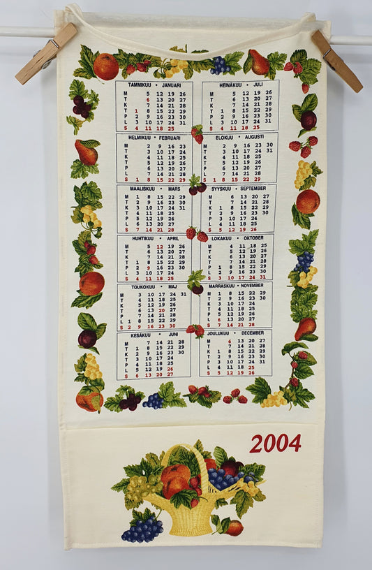 Kalenteri seinävaate 2004