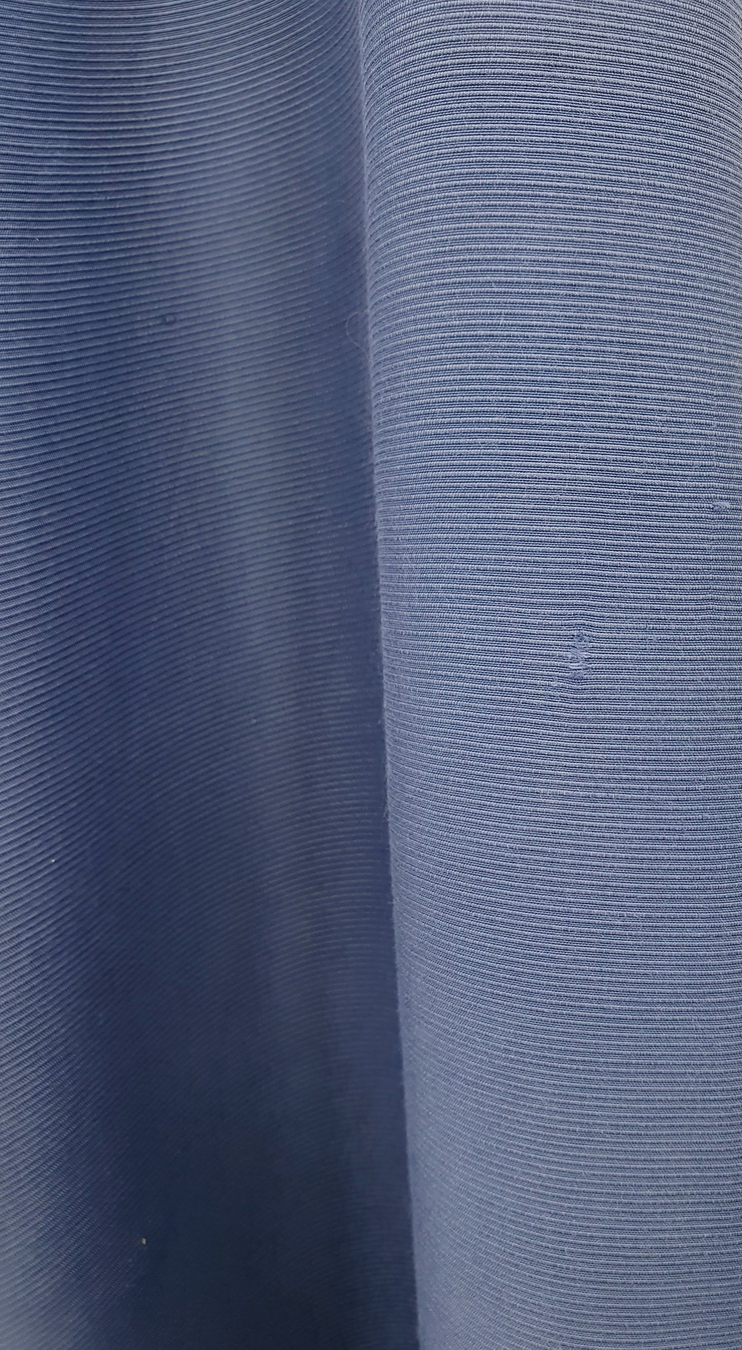 Sininen A-linjainen hame, vyöt.ymp. 68cm, kokoarvio 34