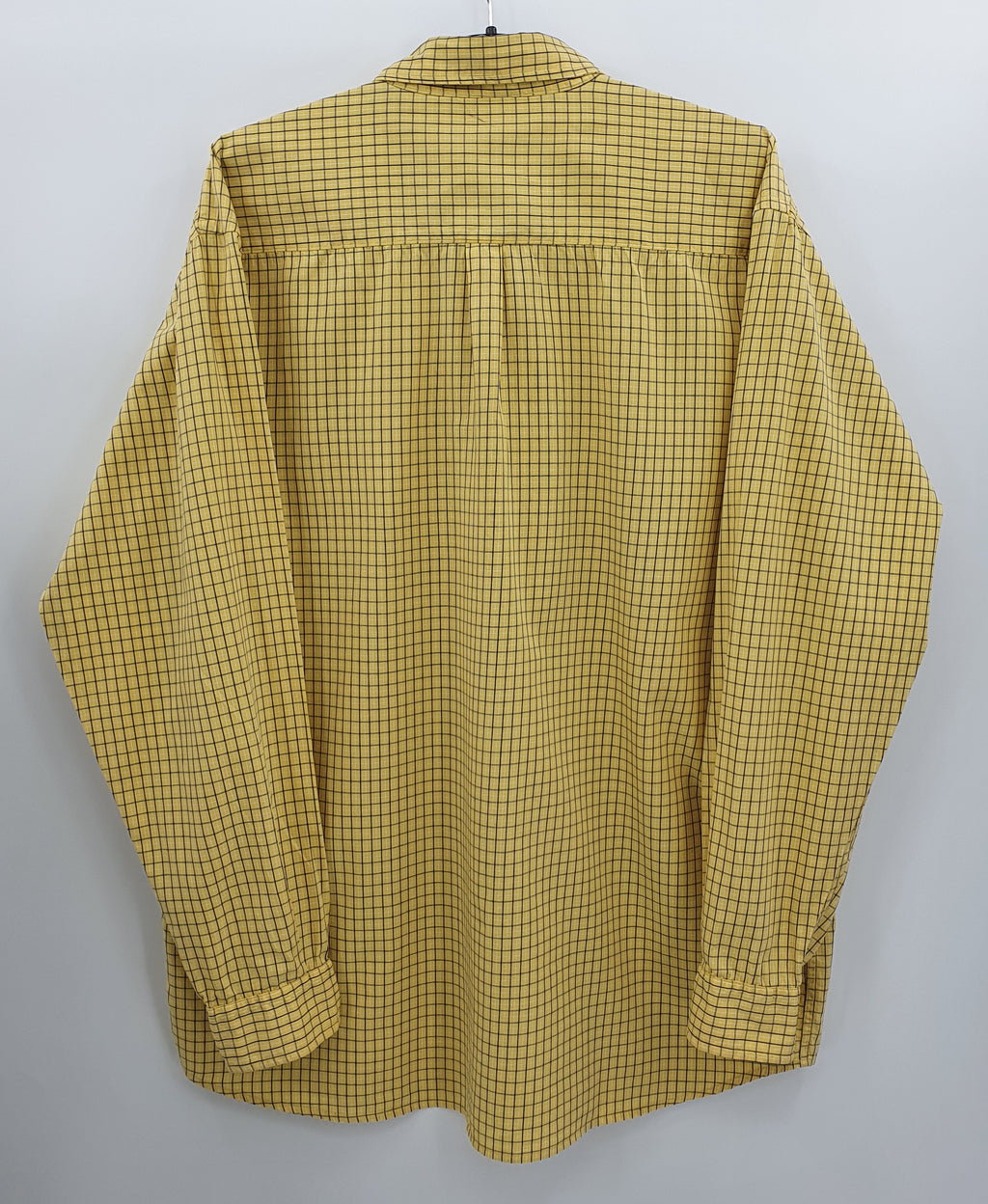 Reflex Classic, miesten keltainen paitapusero, 90-luku, koko (L)XL