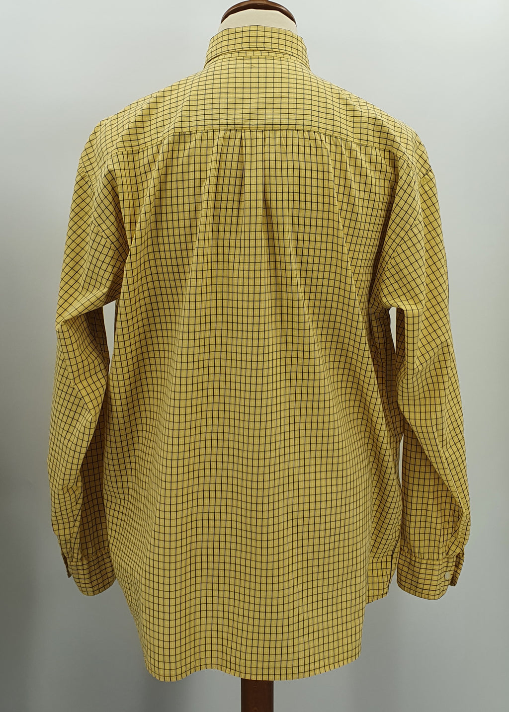 Reflex Classic, miesten keltainen paitapusero, 90-luku, koko (L)XL