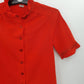 Puku-Siskot, punainen paita, 70-luku, koko 34-36