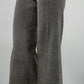 Harmaat leveälahkeiset housut, vyöt.ymp. 68cm, kokoarvio 34