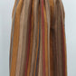 Raitakuvioinen hame, 80-90-luku, vyöt.ymp. 80cm, kokoarvio 40