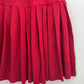 Arola, punainen neulehame, sis. villaa, 80-90-luku, vyöt.ymp. 72-90cm, kokoarvio 38-40