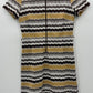 Parkshire Original, sahalaitakuvioinen mekko, 60-luku, koko 36-38