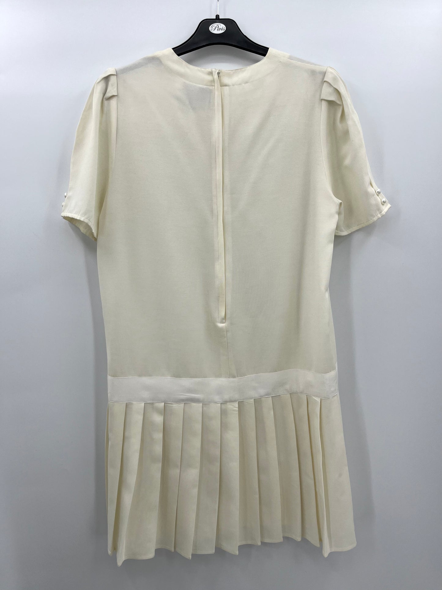 Martinelli, luonnonvalkoinen mekko, 90-luku, koko 38