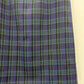 Puku-Siskot, tummanvihreä ruutuhame, 70-luku, vyöt.ymp. 84cm, kokoarvio 42
