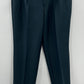 Turo, tummanvihreät miesten housut, 90-luku, vyöt.ymp. 92cm