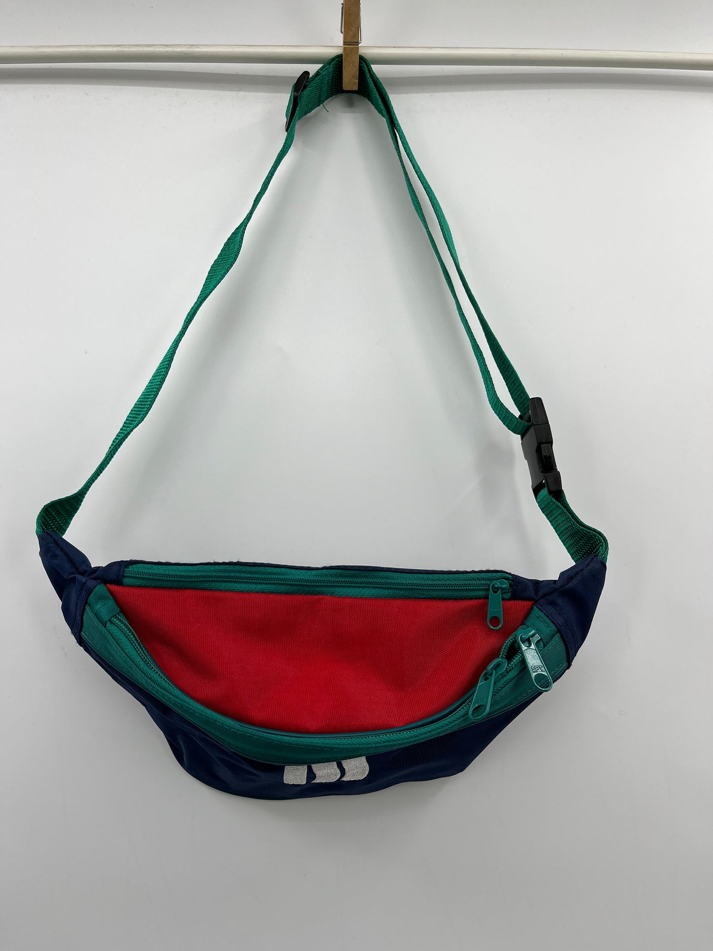 Sport’s Bag tummansininen vyölaukku, vyöt.ymp. 84-124cm
